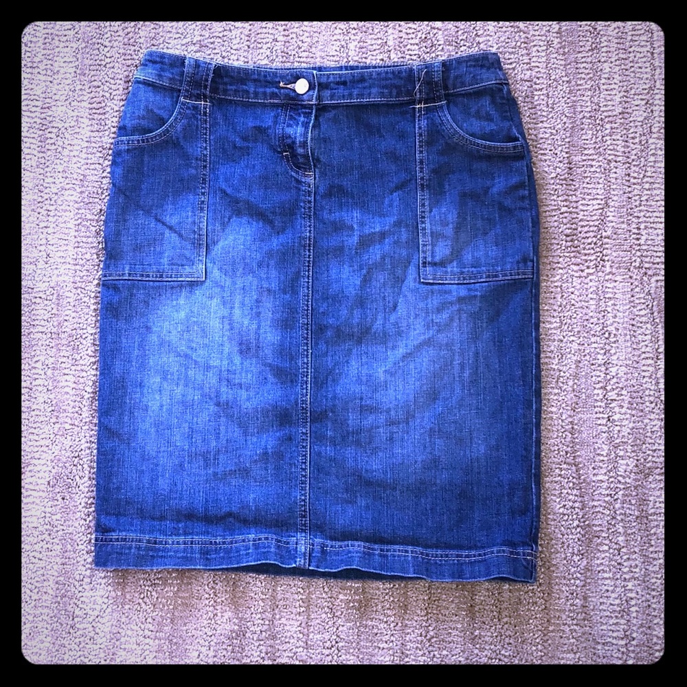Jean skirt